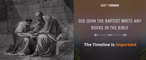 Did John the Baptist Write Any Books of the Bible? A Detailed Exploration