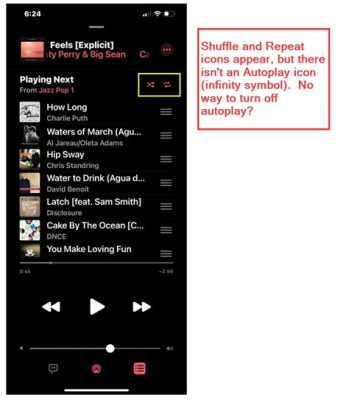 how do i stop apple music from automatically playing? should we consider turning off the autoplay feature in other streaming services as well?